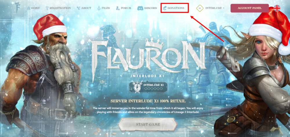 Step 1 - Donation section